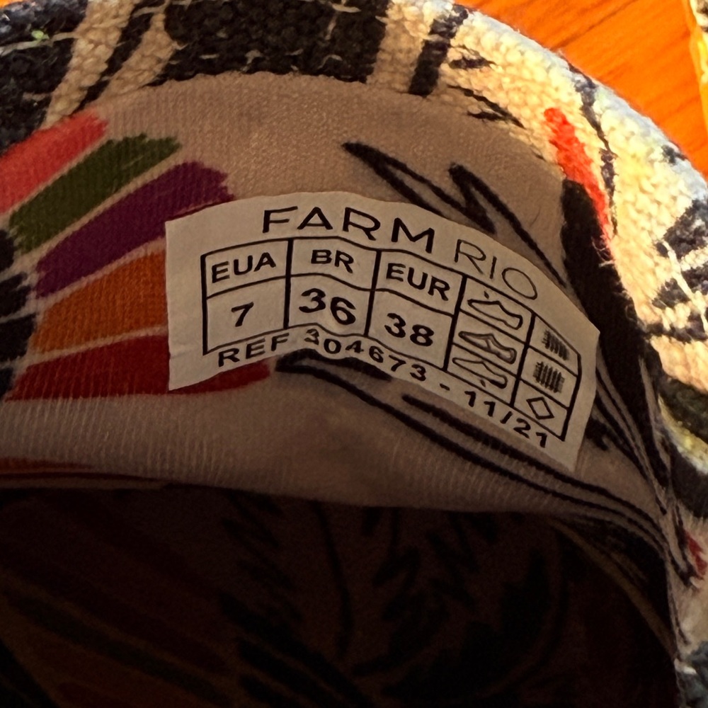 Farm Rio Birds Platform Mule Sneakers - Picture 6 of 6